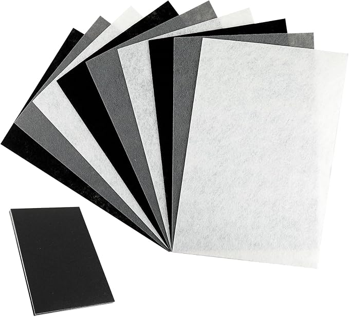 Felt Sheets for Crafts 9PCS 11.8 * 7.9in Wool Stiff Felt Sheets Soft Fabric