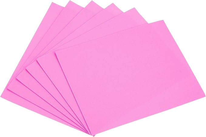 uxcell Dark Pink EVA Foam Sheets 11 x 8 Inch 1.7mm Thickness
