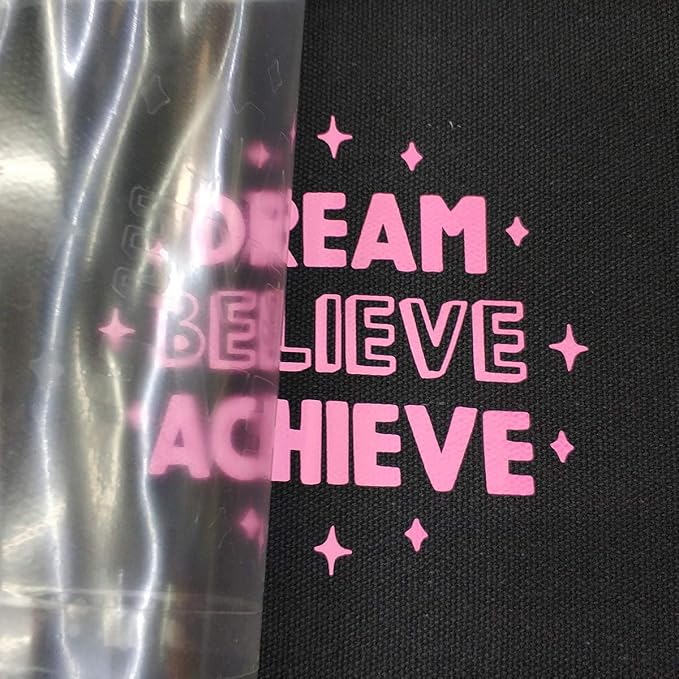 guangyintong Heat Transfer Vinyl Pink HTV Rolls, Glossy Surface HTV Vinyl