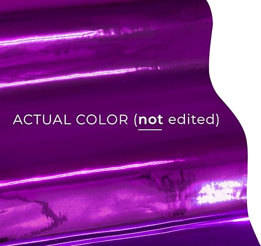 VViViD Chrome Purple Gloss DECO65 Permanent Adhesive Craft Vinyl Roll