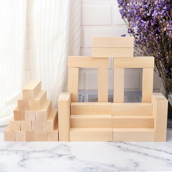 70 Pack Basswood Carving Blocks