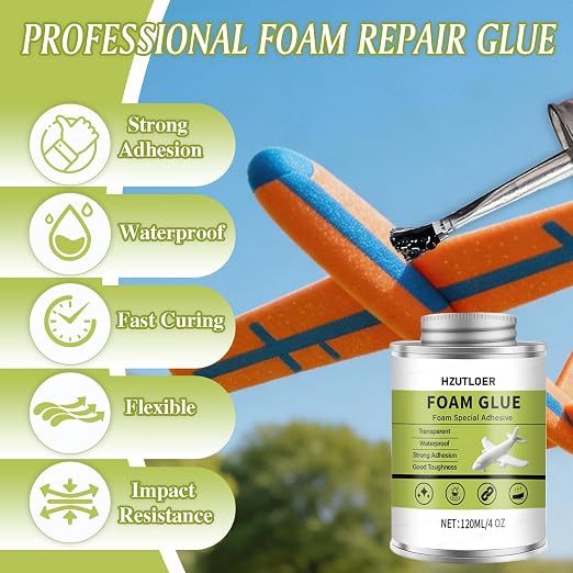 120ML Foam Glue Clear Special Adhesive