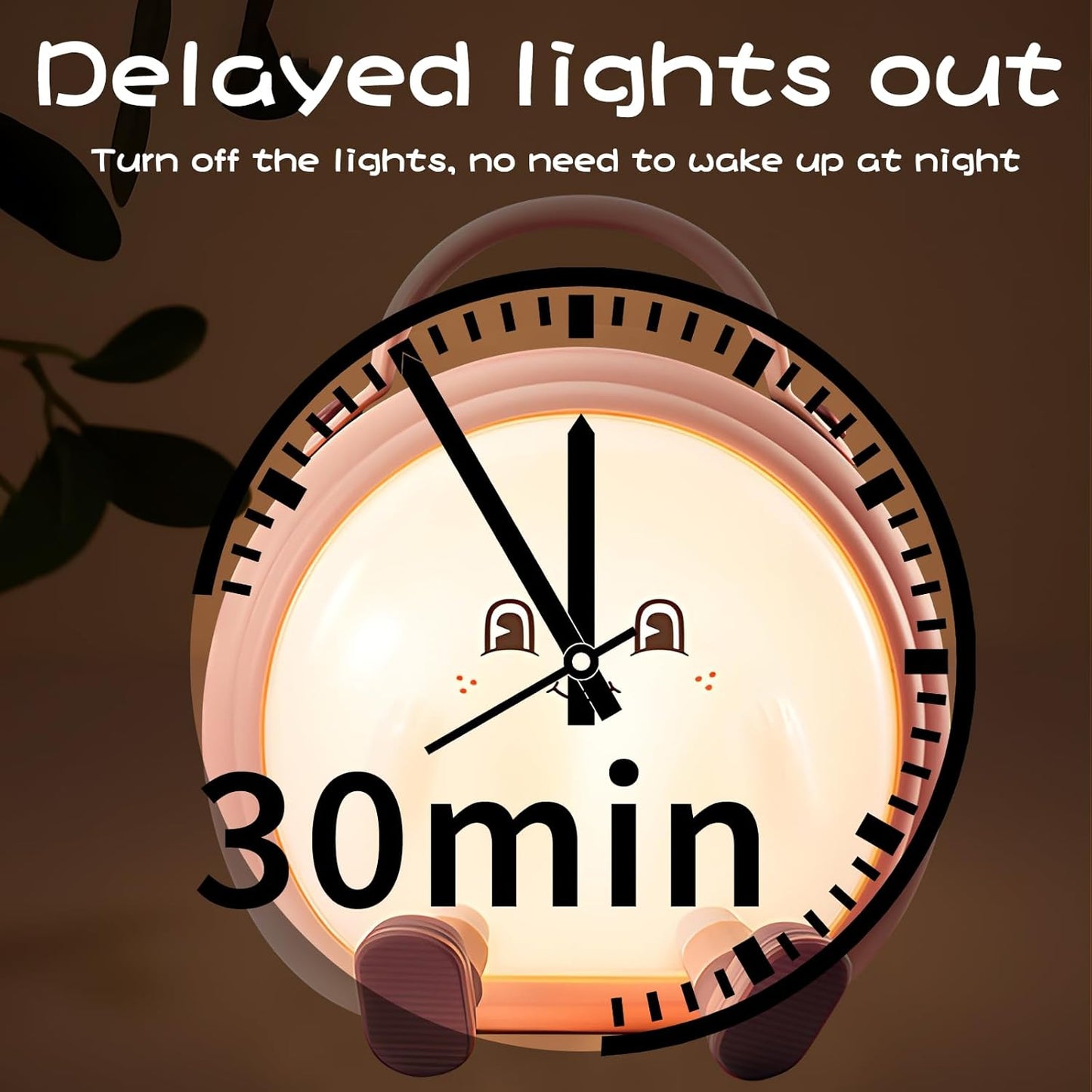 Night Light for Boys and Girls,Cute Room Decor Portable Night Lamp,Touch-Controlled Lighting,USB Rechargeable LED Bedroom Lighting Timer Bedside Table Lamps