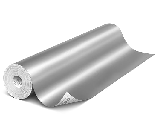 ORACAL 651 Matte Metallic Silver Grey Vinyl Durable Roll Easy to Weed Permanent