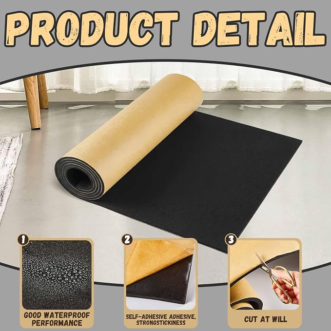 Pangda 1 Piece 78 x 16 x 1/8 Inch Extra Large Marine Foam Roll Closed Cell