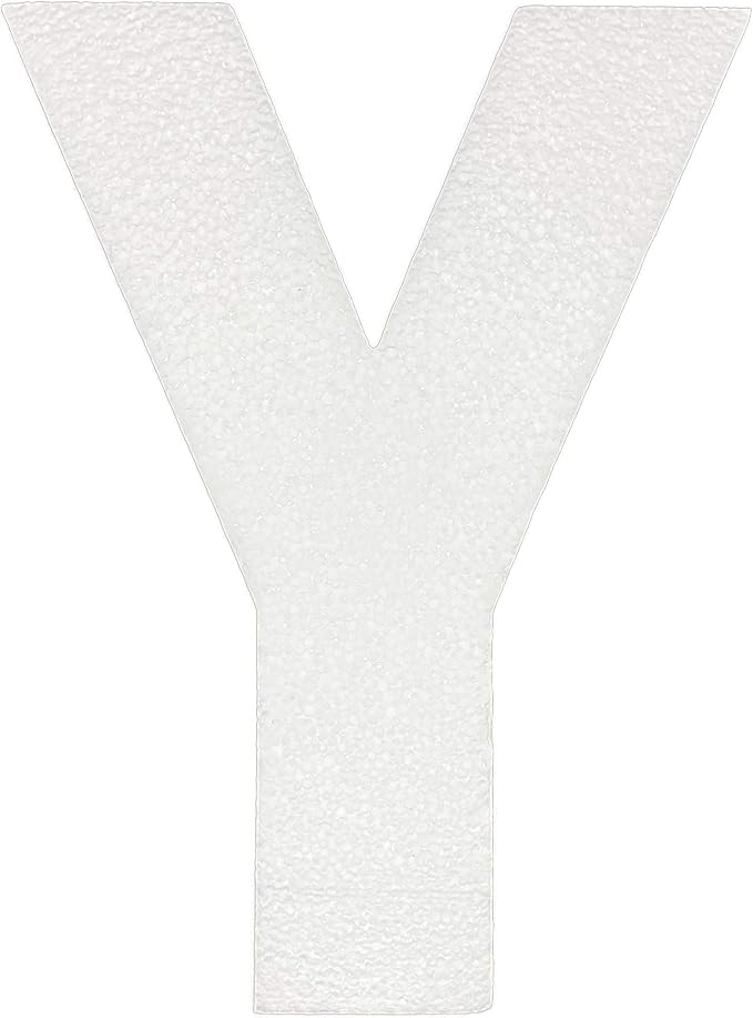 12 Inch Smooth Foam Letters