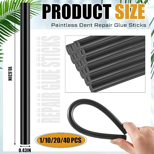CroBlissful 1 Pc Paintless Dent Repair Glue Sticks PDR Glue Hot Sticks