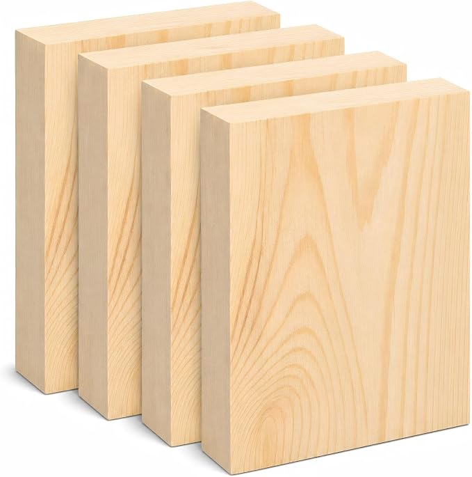 Unfinished Wood Blocks for Crafting