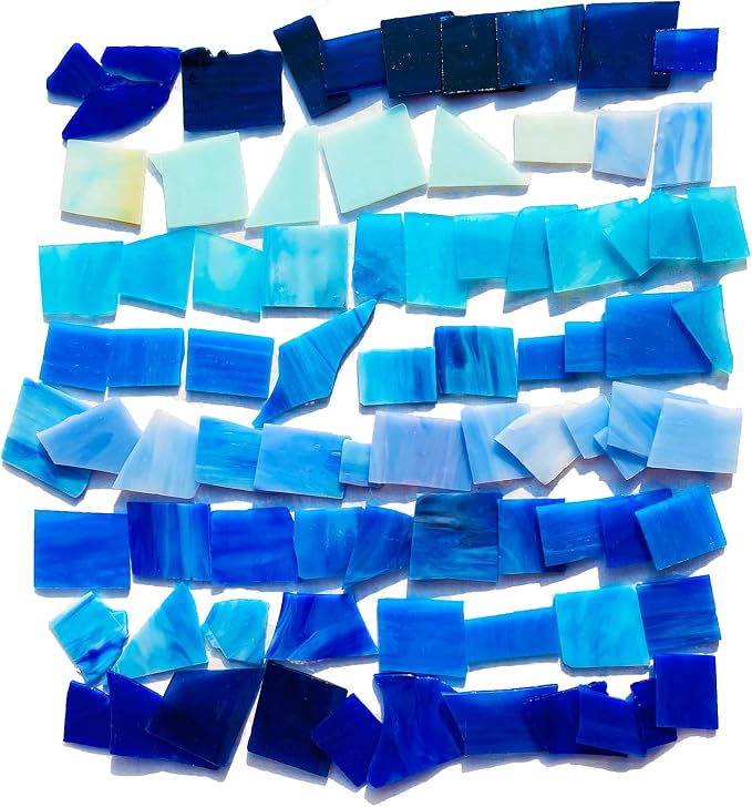 Mosaic Tiles Stained Glass Sheets