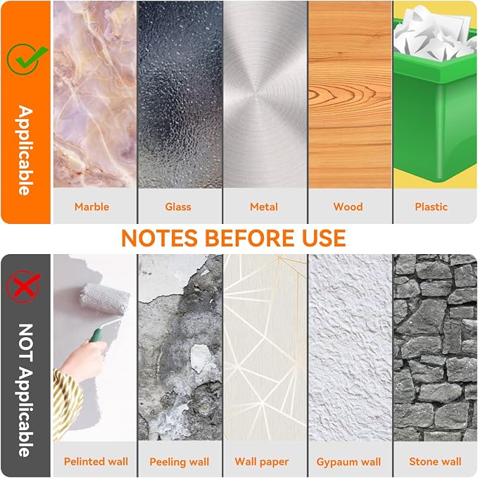 Yeefeoch Double Sided Tape Heavy Duty, mounting Picture Hanging Adhesive Strips