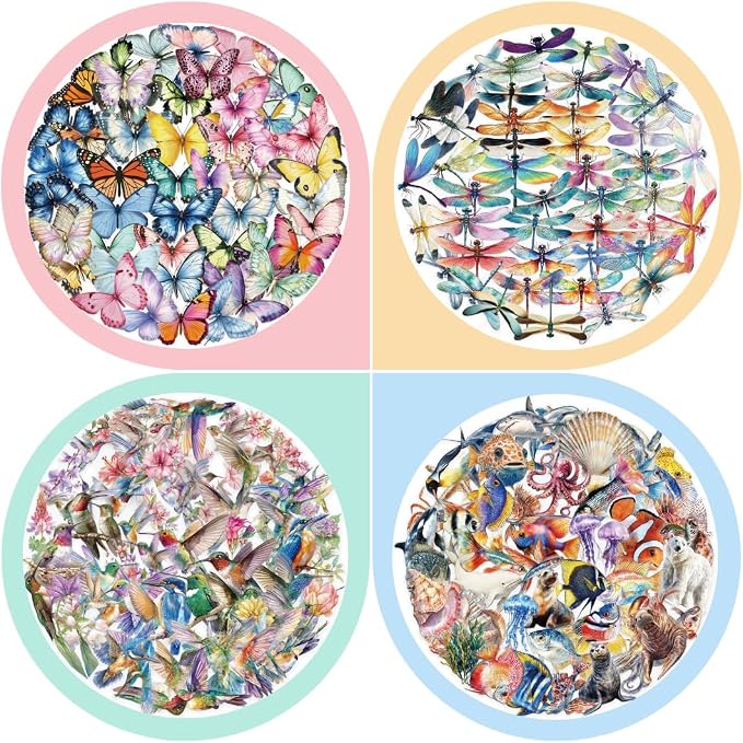 200 Pcs Clear PET Stickers