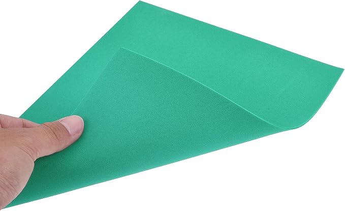 uxcell Dark Green EVA Foam Sheets 11 x 8 inch 1.7mm Thickness