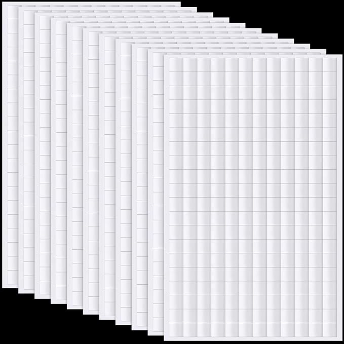Outus 12 Sheets Foam Adhesive Squares, 2160 Pieces Double Sided Pop Foam Squares