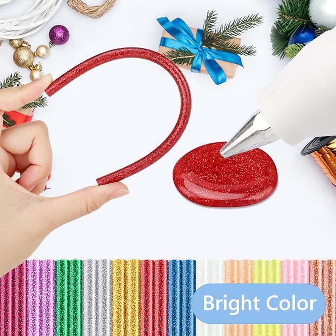 Manarty Colored Hot Glue Sticks, Glue Sticks