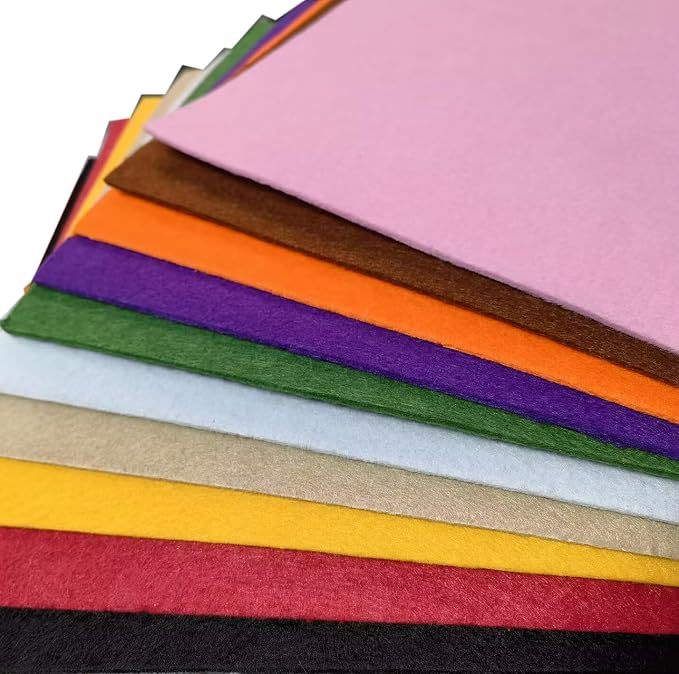 YYCRAFT Thick Stiff Felt Sheets Thick Felt 9 Inch X 12 Inch
