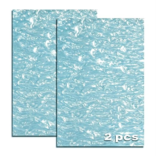 TOEPODO Cast Acrylic Sheet Pearlescent Ripple Acrylic Sheet 1/8“ Thickness