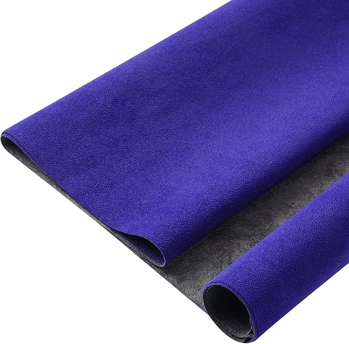 Removable Velvet Fabric Self Adhesive Felt Fabric Liner Blue Velvet Drawer Liner