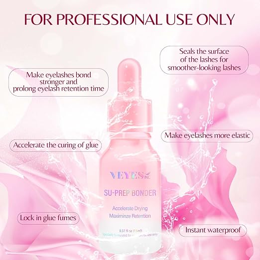 VEYES INC Super Lash Bonder for Eyelash Extensions SU-PREP Bonder, Glue