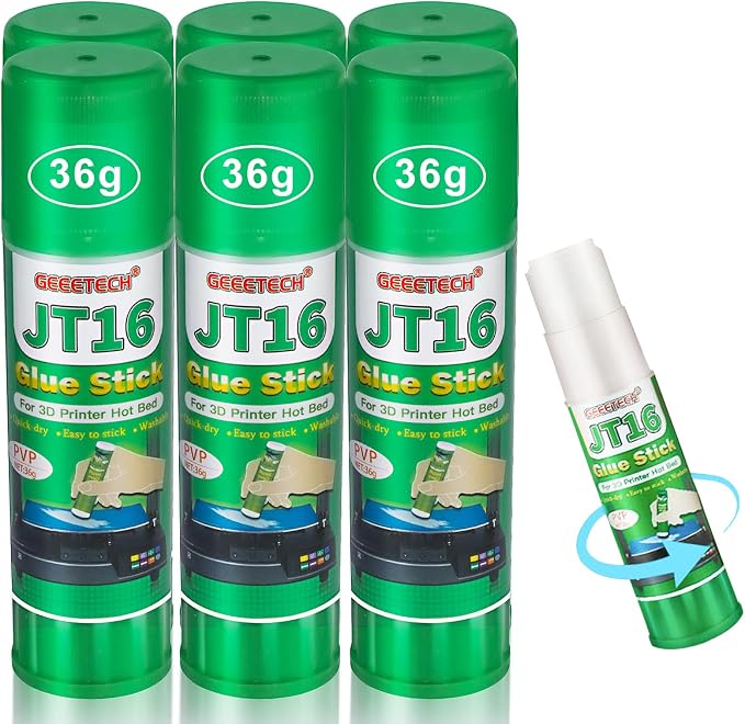 3D Printer Glue Sticks, 36 Grams Each PVP Solid Glue Sticks