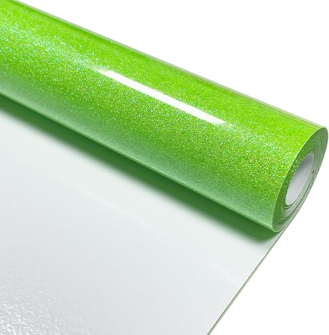 Neon Green Heat Transfer Vinyl 12" x 8 ft HTV