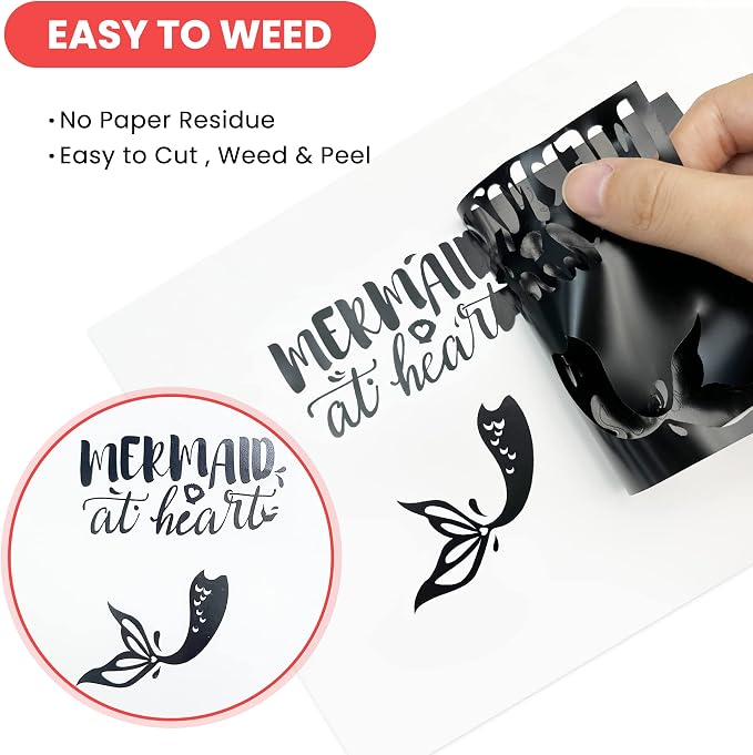 Matte Black Permanent Vinyl, Adhesive Vinyl