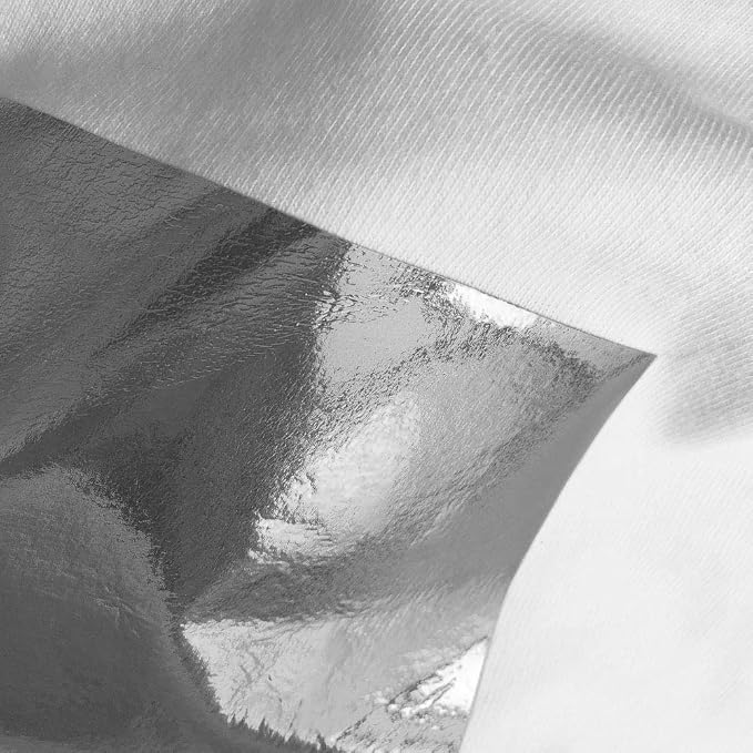 Silver Gray Foil HTV Heat Transfer Vinyl