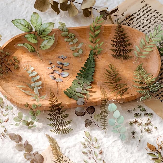 Yoksas Nature Floral Plant Stickers Set