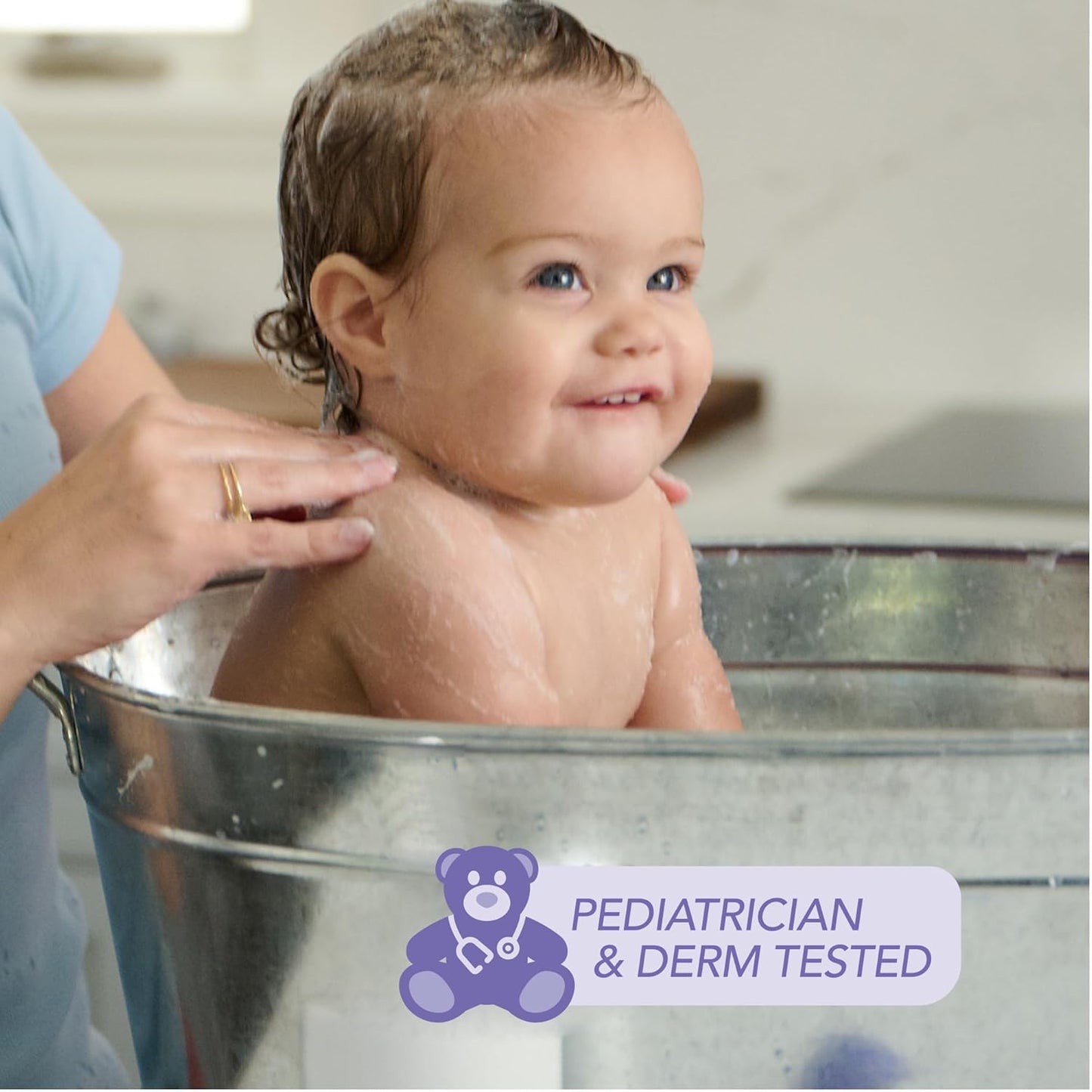 Jergens Baby Duo for a Calming Routine, Head to Toe Liquid Baby Wash and Calming Lotion, Value Gift Pack