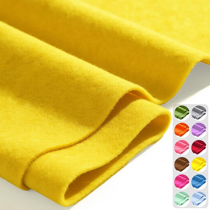 Sunflower 36" X 36" Felt Fabric Sheet