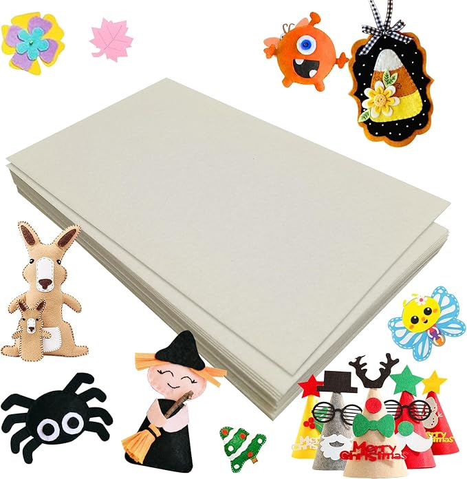 Jtnohx Felt for Crafts, Craft Felt Square for Sewing