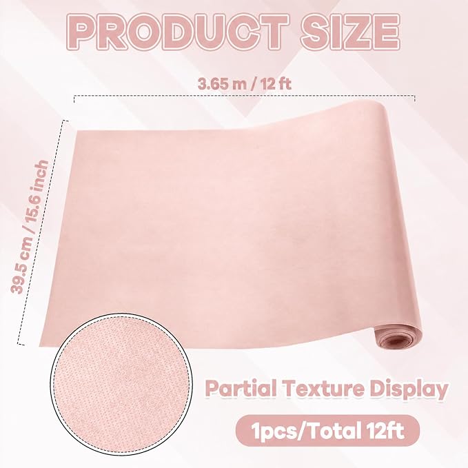 Blush Bulletin Board Paper Roll Non-Woven Fabric Bulletin Board Background