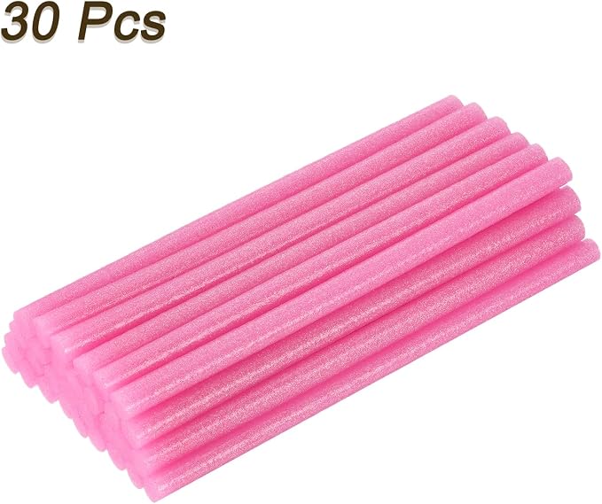 uxcell 30pcs Full Size Hot Glue Gun Sticks 8-inch x 0.43-inch High Sticky Large