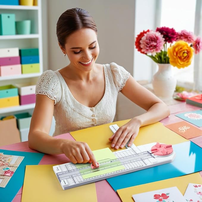 Paper Cutter for Craft：Paper Trimmer, Perforator, Photo for Scrapbooking and
