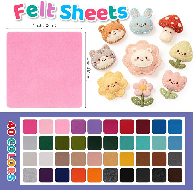 1mm Thick Felt Sheets