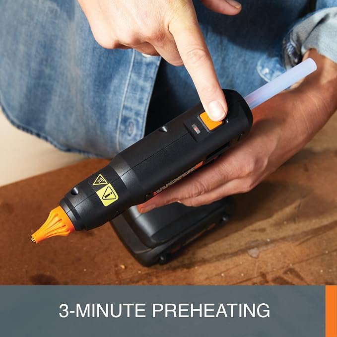 Worx 20V Power Share Full-Size Hot Glue Gun WX045L.9-