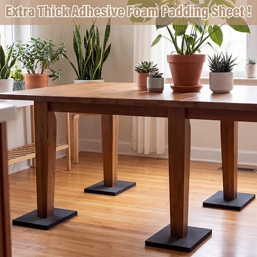 4 Pcs 0.5" Thick Foam Padding Sheet