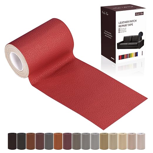 Leather Repair Patch Tape, Car Seat, Vinyl Leather Repair Kit