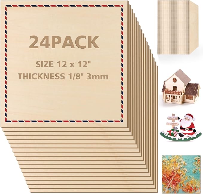 Adrattnay Basswood Sheets 3mm