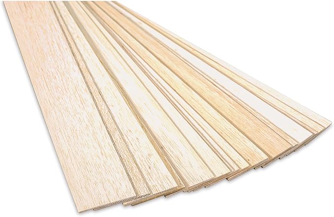 Balsa Wood 1/8 X 3 X 36in