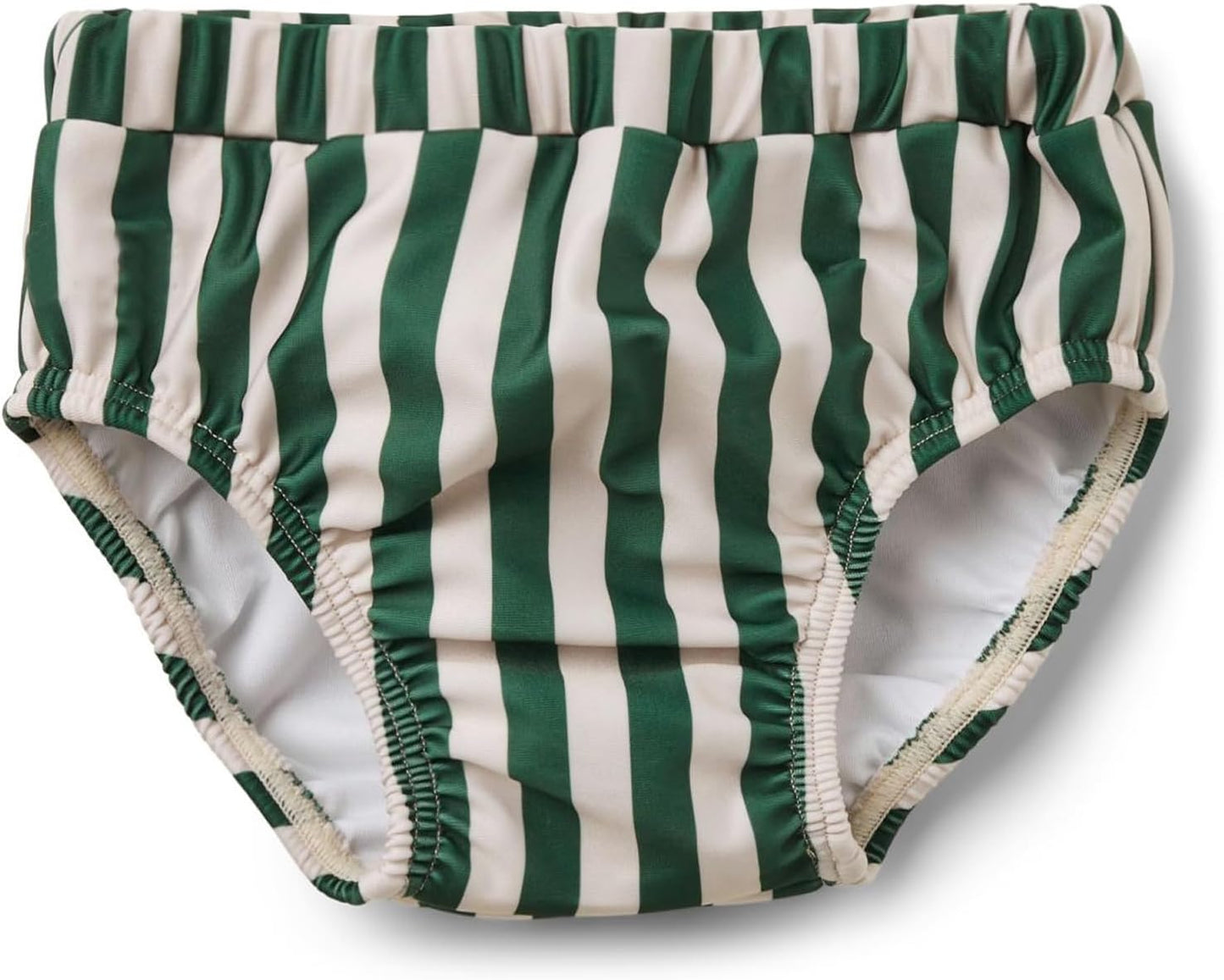 Toddler Boys Swim Diapers Washable Reusable Swimming Diaper BPA Free Swimmers Swim Pants Green Striped Swimsuit 2-3T