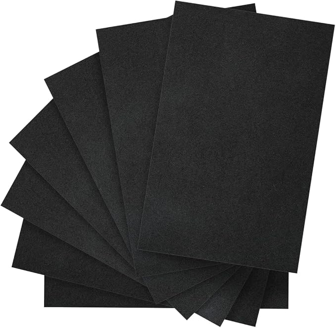 IOOLEEM Black Felt Sheets