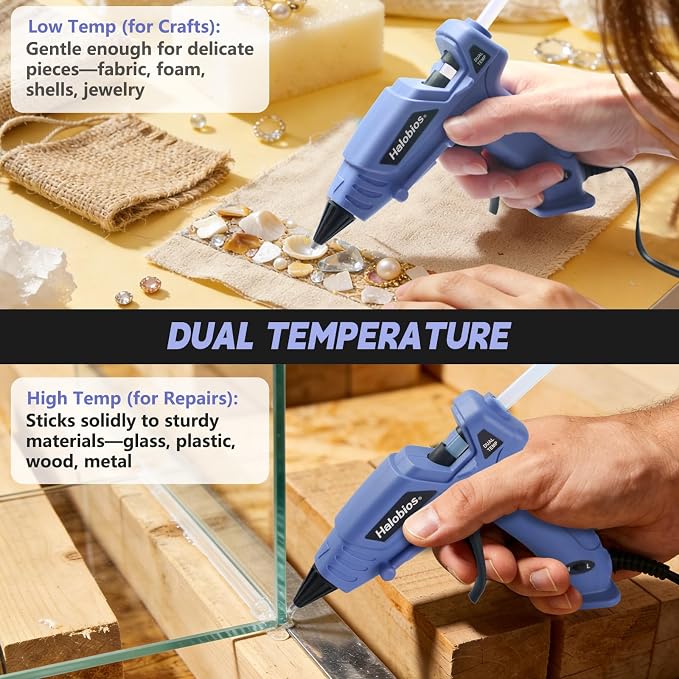 Halobios Mini Dual Temp Hot Glue Gun