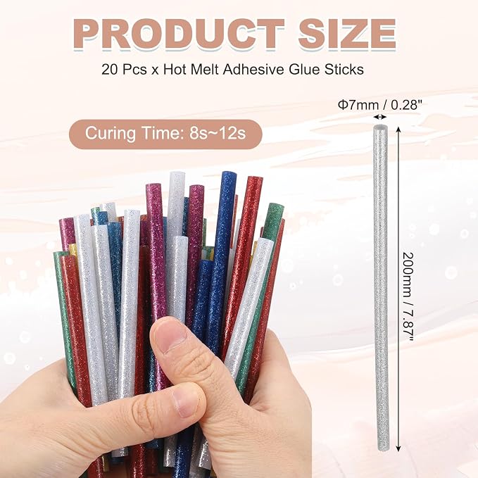 PATIKIL Hot Glue Sticks for Glue Gun
