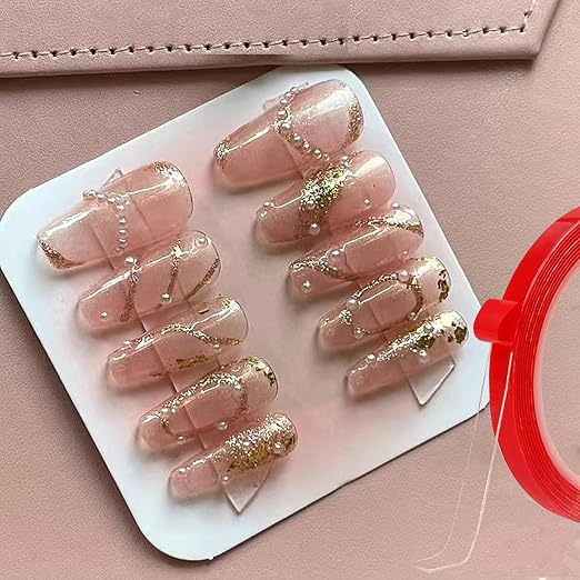 5 Rolls Double Sided Tape Nail Tape