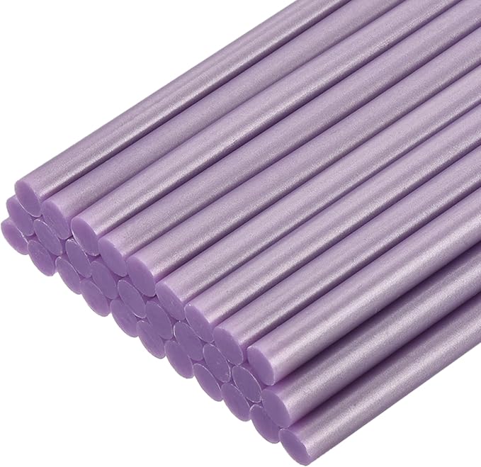 uxcell 30pcs Mini Hot Glue Gun Sticks 4-inch x 0.27-inch High Sticky Small Hot