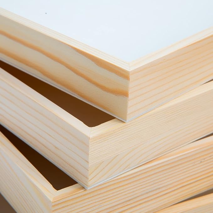 Wooden Nested Serving Trays – Unfinished Square Trays