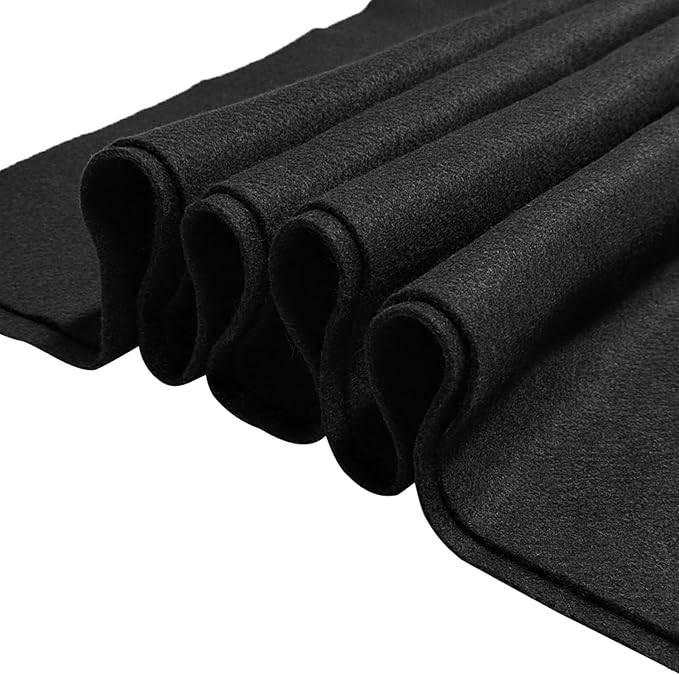 Jtnohx Craft Felt, 1 Square Yard Felt Fabric, 1.4mm Thickness Flexible Felt