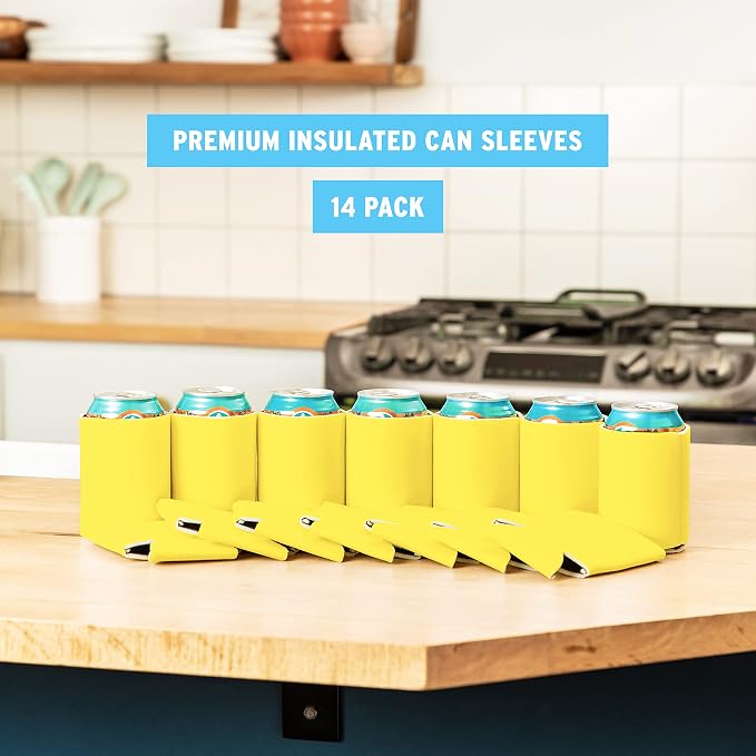 Blank Beer Can Coolers Sleeves Soft Insulated Beer Can Cooler Sleeves
