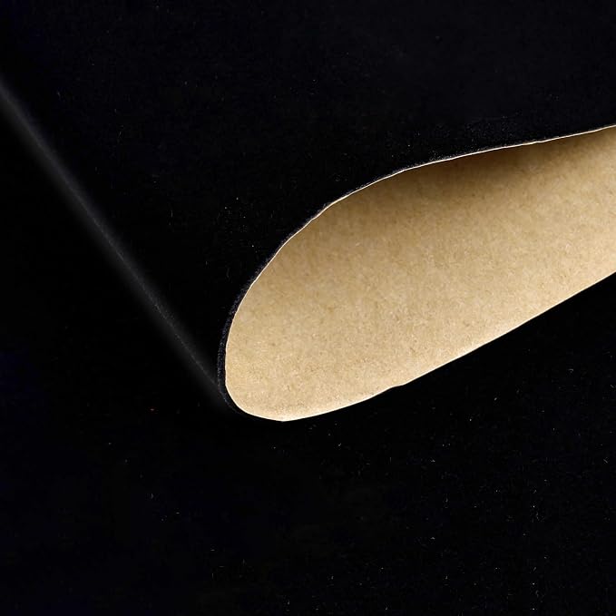 Self Adhesive Sheets Peel and Stick Velvet Flock Soft Velvet Drawer Liner DIY
