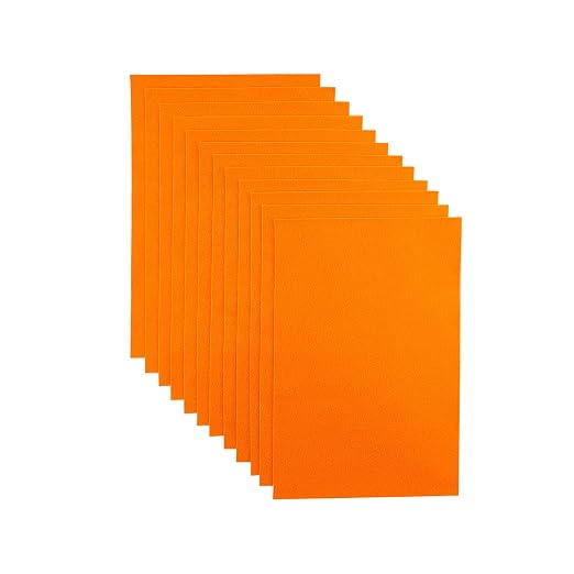 Jtnohx Self Adhesive Felt Sheets, 12 Pieces Felt Fabric
